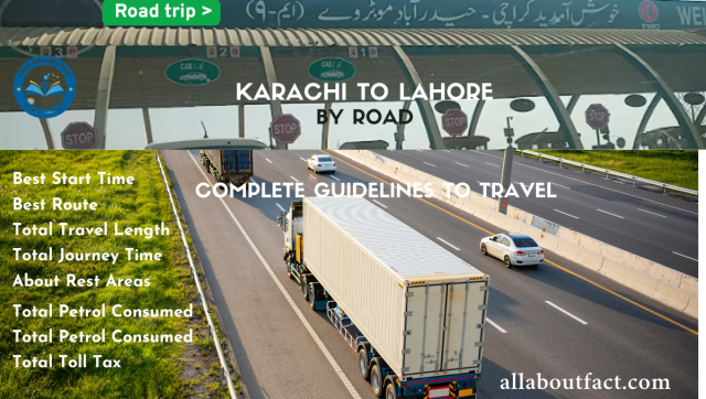 road trip from Karachi to lahore