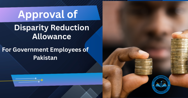 approval of disparity reduction allowance
